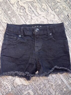 Black cat & Jack Frayed Hem GIRLS Denim Shorts